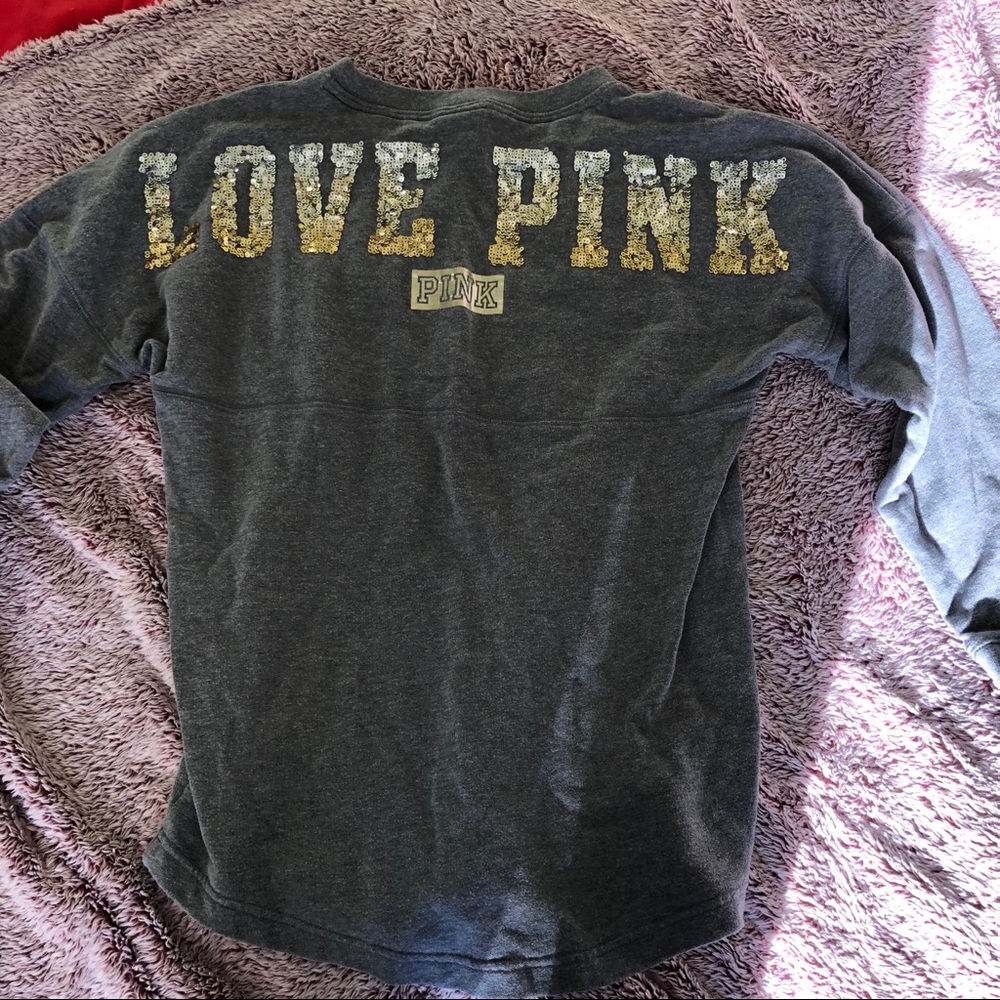 NWOT pink pull over